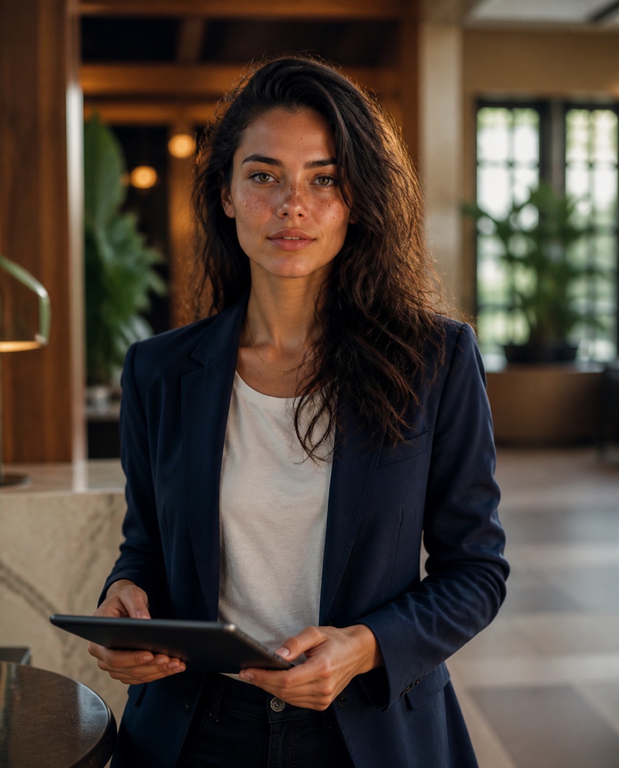 Mila — digitale Projektmanagerin, als KI gekennzeichnet